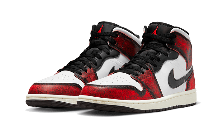 Air Jordan 1 Mid SE Wear-Away Chicago - MAILLOT DE FOOT PRO