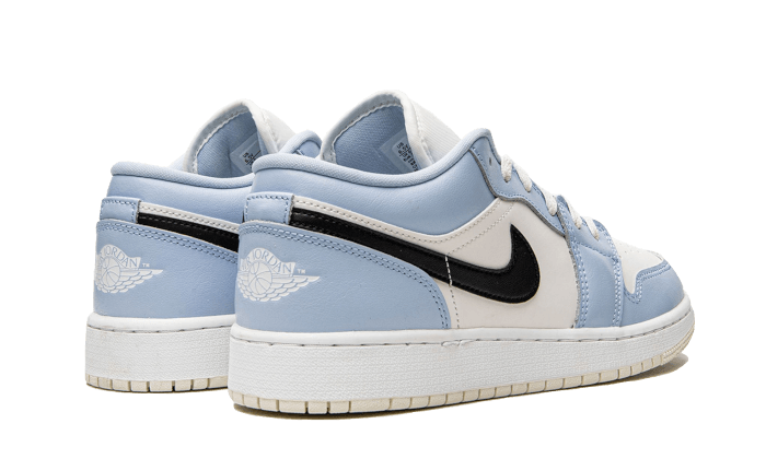 Air Jordan 1 Low Ice Blue Black - MAILLOT DE FOOT PRO
