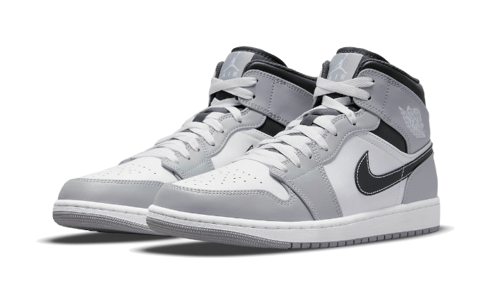 Air Jordan 1 Mid Light Smoke Grey Anthracite - MAILLOT DE FOOT PRO