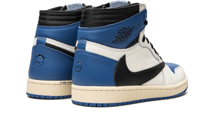 Air Jordan 1 Retro High OG SP Travis Scott Fragment Military Blue - MAILLOT DE FOOT PRO