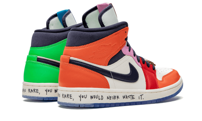 Air Jordan 1 Mid Fearless Melody Ehsani - MAILLOT DE FOOT PRO