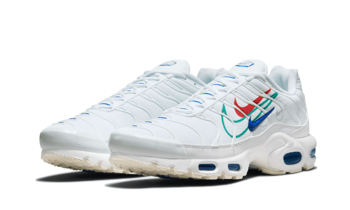 NikeAir Max Plus Tn Multi-Swoosh White - MAILLOT DE FOOT PRO