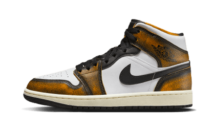 Air Jordan 1 Mid SE Orange Wear-Away - MAILLOT DE FOOT PRO
