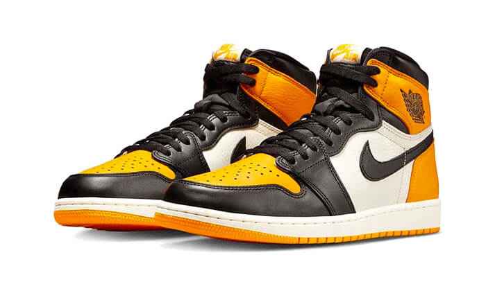 Air Jordan 1 Retro High OG Yellow Toe - MAILLOT DE FOOT PRO