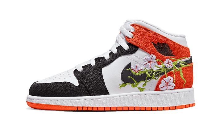 Air Jordan 1 Mid SE Basketball Blossom - MAILLOT DE FOOT PRO