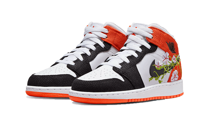 Air Jordan 1 Mid SE Basketball Blossom - MAILLOT DE FOOT PRO