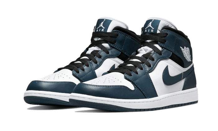Air Jordan 1 Mid Dark Teal - MAILLOT DE FOOT PRO