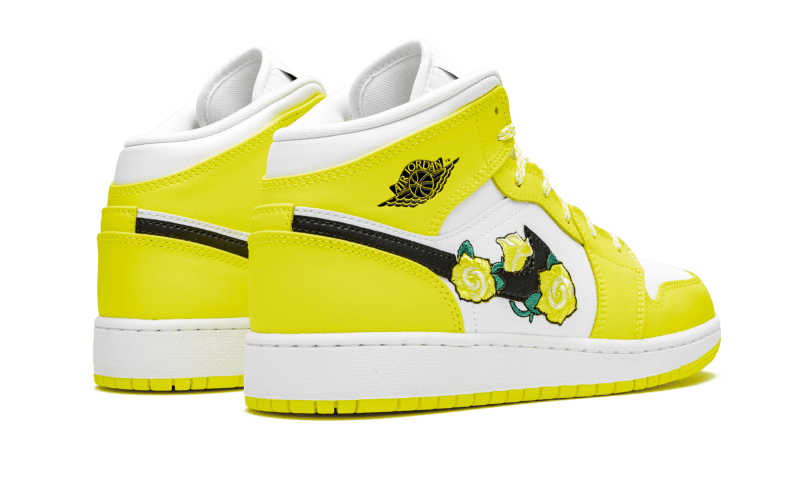 Air Jordan 1 Mid Dynamic Yellow - MAILLOT DE FOOT PRO