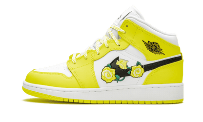 Air Jordan 1 Mid Dynamic Yellow - MAILLOT DE FOOT PRO