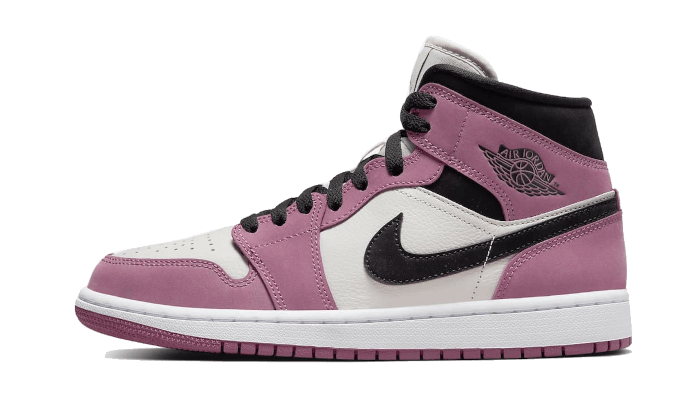Air Jordan 1 Mid Light Mulberry - MAILLOT DE FOOT PRO