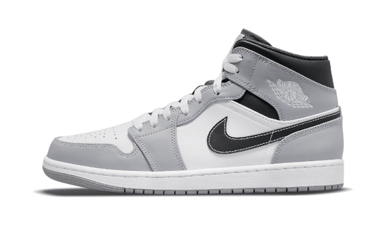 Air Jordan 1 Mid Light Smoke Grey Anthracite - MAILLOT DE FOOT PRO