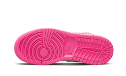 Air Jordan 1 Mid Pinksicle Safety Orange - MAILLOT DE FOOT PRO