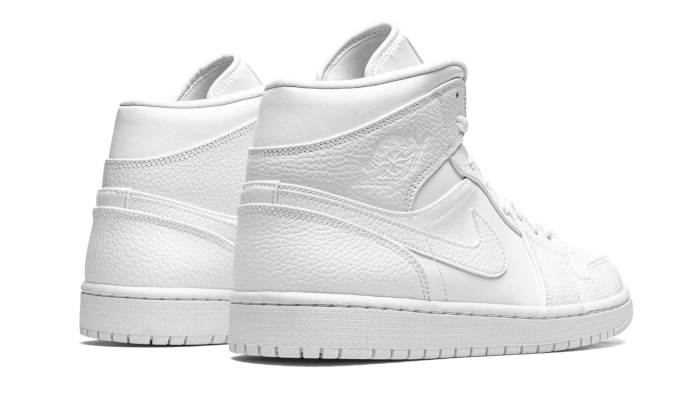 Air Jordan 1 Mid Triple White (2020) - MAILLOT DE FOOT PRO