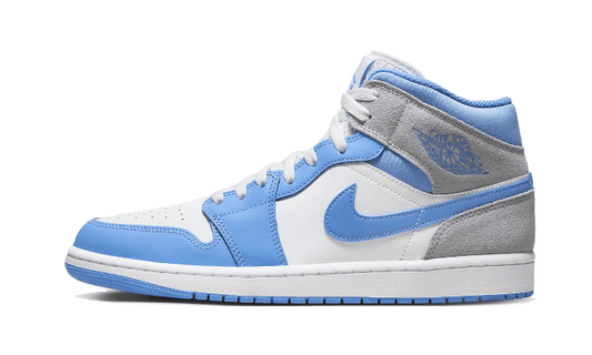 Air Jordan 1 Mid University Blue Grey - MAILLOT DE FOOT PRO