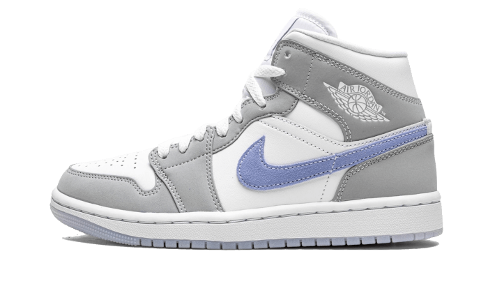 Air Jordan 1 Mid Wolf Grey - MAILLOT DE FOOT PRO
