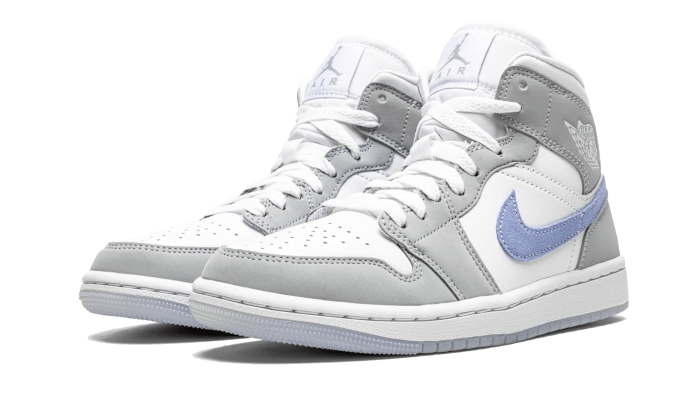 Air Jordan 1 Mid Wolf Grey - MAILLOT DE FOOT PRO