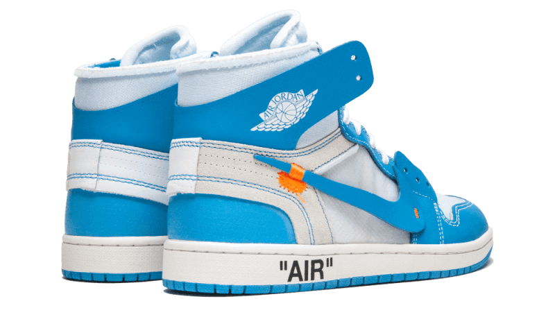 Air Jordan 1 Retro High Off-White University Blue - MAILLOT DE FOOT PRO