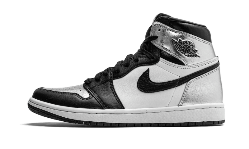 Air Jordan 1 Retro High Silver Toe - MAILLOT DE FOOT PRO
