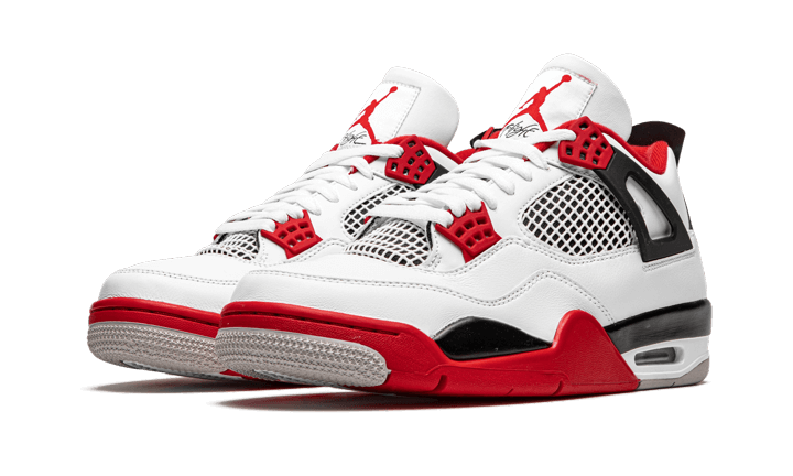 Air Jordan 4 Retro Fire Red (2020) - MAILLOT DE FOOT PRO