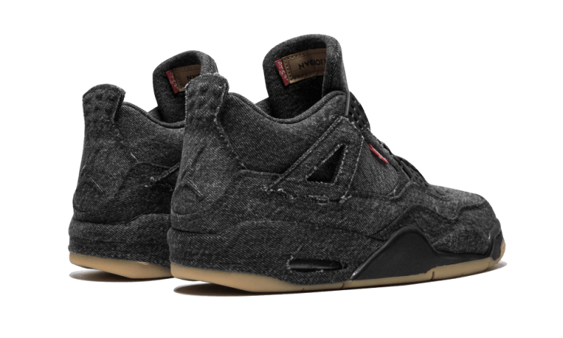 Air Jordan 4 Retro Levi's Black - MAILLOT DE FOOT PRO