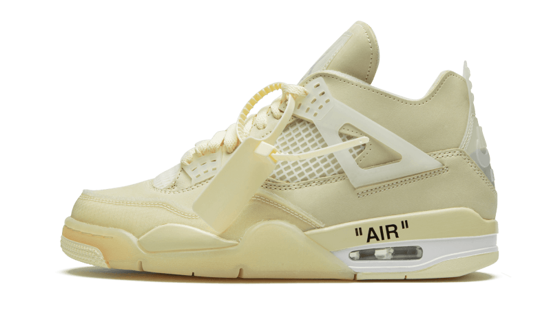 Air Jordan 4 Retro Off-White Sail - MAILLOT DE FOOT PRO
