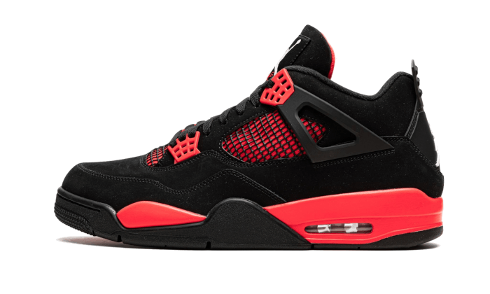 Air Jordan 4 Retro Red Thunder - MAILLOT DE FOOT PRO