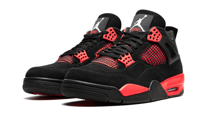 Air Jordan 4 Retro Red Thunder - MAILLOT DE FOOT PRO