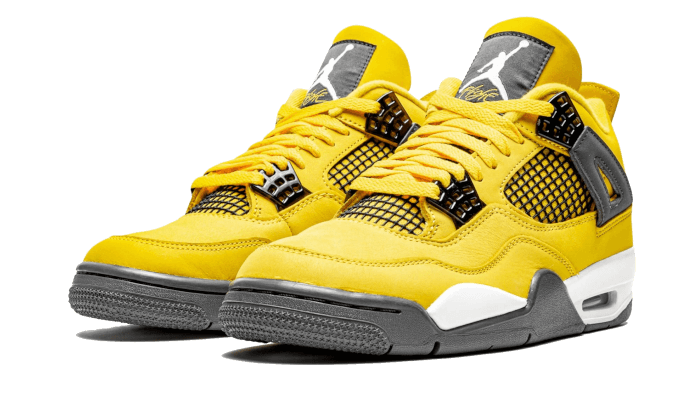 Air Jordan 4 Retro Tour Yellow (Lightning) - MAILLOT DE FOOT PRO