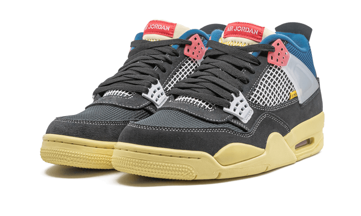 Air Jordan 4 Retro Union Off Noir - MAILLOT DE FOOT PRO