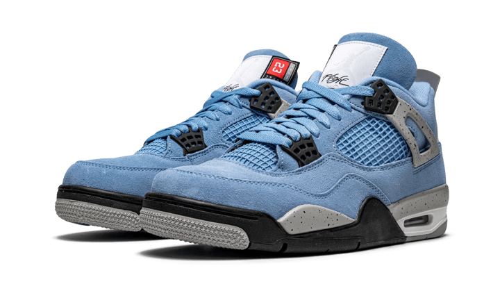 Air Jordan 4 Retro University Blue - MAILLOT DE FOOT PRO