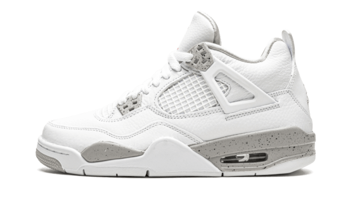 Air Jordan 4 Tech White (White Oreo) - MAILLOT DE FOOT PRO
