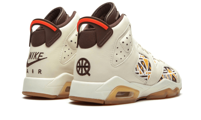 Air Jordan 6 Retro Quai 54 Sail Brown (2020) - MAILLOT DE FOOT PRO