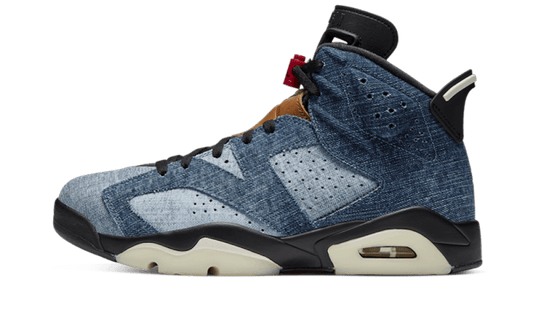 Air Jordan 6 Retro Washed Denim - MAILLOT DE FOOT PRO