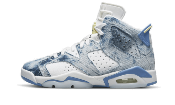 Air Jordan 6 Retro Washed Denim (2022) - MAILLOT DE FOOT PRO