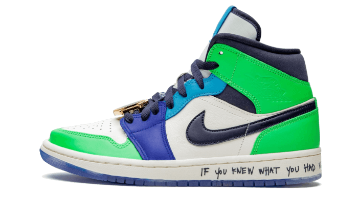 Air Jordan 1 Mid Fearless Melody Ehsani - MAILLOT DE FOOT PRO