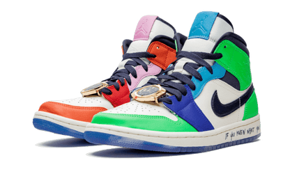 Air Jordan 1 Mid Fearless Melody Ehsani - MAILLOT DE FOOT PRO