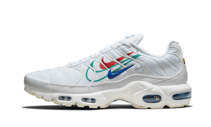 NikeAir Max Plus Tn Multi-Swoosh White - MAILLOT DE FOOT PRO